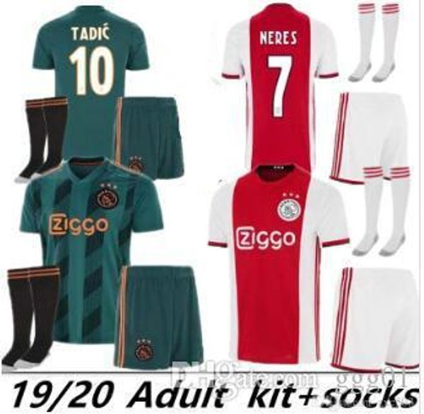 2019 2020 ajax fc soccer jersey home away 19 20 customized neres tadic de ligt ziyech men youth football jerseys shirt, Black;yellow
2019 2020 ajax fc soccer jersey home away 19 20 customized neres tadic de ligt ziyech men youth football jerseys shirt, Black;yellow