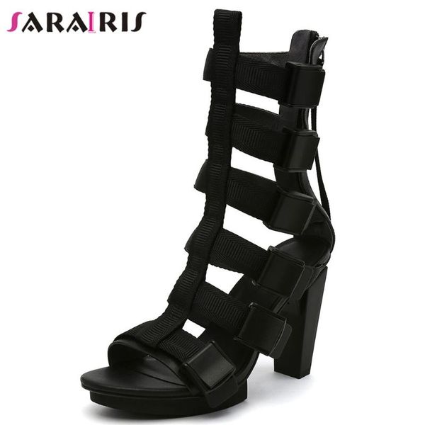 sarairis fashion street style gladiator sandals women high heels sandals ladies new ins style bright color party shoes, Black
sarairis fashion street style gladiator sandals women high heels sandals ladies new ins style bright color party shoes, Black