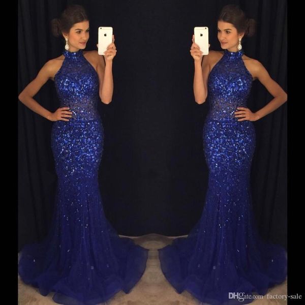 stunning royal blue sequins mermaid evening dresses 2019 beadings floor length prom party gown special occasion dress bc1736, Black;red
stunning royal blue sequins mermaid evening dresses 2019 beadings floor length prom party gown special occasion dress bc1736, Black;red