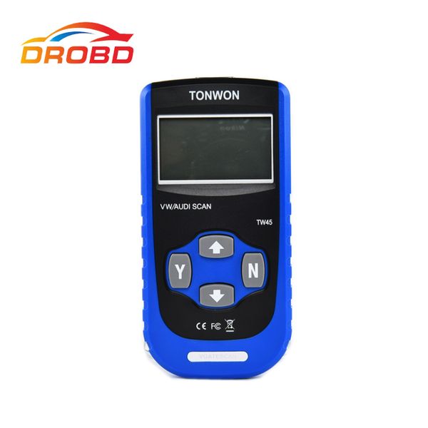 

2018 new tonwon tw45 obd2 diagnostic scanner a+ quality va-g diagnostic scan tool for most v-w and au--di vehicles since 1990