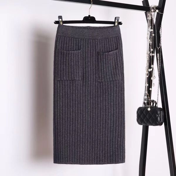 2019 spring new style one-step skirt slit yarn long skirts hip skirt high-waisted knitted skirt women's, Black
2019 spring new style one-step skirt slit yarn long skirts hip skirt high-waisted knitted skirt women's, Black