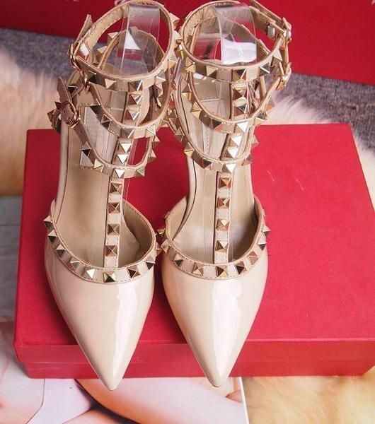 women high heels designers real leather dress shoes party rivets girls pointed toe shoes buckle platform pumps wedding shoes, Black
women high heels designers real leather dress shoes party rivets girls pointed toe shoes buckle platform pumps wedding shoes, Black