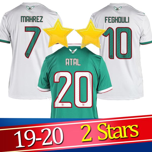 2 stars 2019 africa cup algeria #7 mahrez soccer jersey 19/20 home feghouli brahimi belaili bounedjah soccer shirt atal football uniform, Black;yellow
2 stars 2019 africa cup algeria #7 mahrez soccer jersey 19/20 home feghouli brahimi belaili bounedjah soccer shirt atal football uniform, Black;yellow