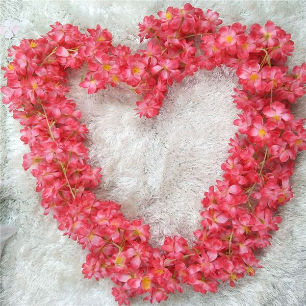 2pcs artificial flowers 180cm cherry blossom vine home garden fake flower wall hanging wedding arch decoration rattan
2pcs artificial flowers 180cm cherry blossom vine home garden fake flower wall hanging wedding arch decoration rattan