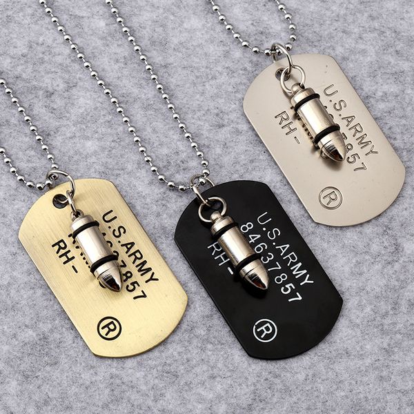 will and bullet dog tag necklace jewelry mens hop pendant hip necklace gift women sandy army fashion usa mhdno
will and bullet dog tag necklace jewelry mens hop pendant hip necklace gift women sandy army fashion usa mhdno