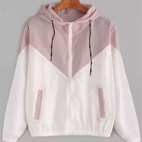 fashion 2019 autumn quick dry women's jackets coats windbreaker sun protection patchwork color zipper thin summer women clothing, Black;brown
fashion 2019 autumn quick dry women's jackets coats windbreaker sun protection patchwork color zipper thin summer women clothing, Black;brown