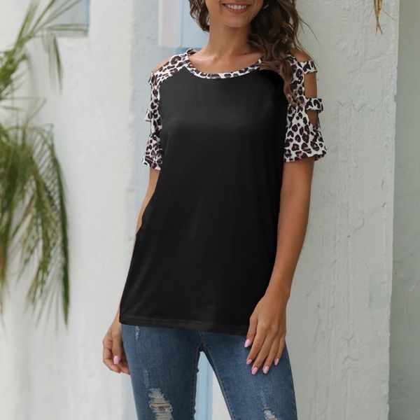 leopard printed t-shirt women short sleeve o-neck beach casual loose t-shirt summer femme magliette donna estive, White
leopard printed t-shirt women short sleeve o-neck beach casual loose t-shirt summer femme magliette donna estive, White