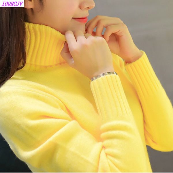 2018 new autumn winter women knitted sweaters pullovers turtleneck long sleeve solid color slim elastic short sweater women k861, White;black
2018 new autumn winter women knitted sweaters pullovers turtleneck long sleeve solid color slim elastic short sweater women k861, White;black