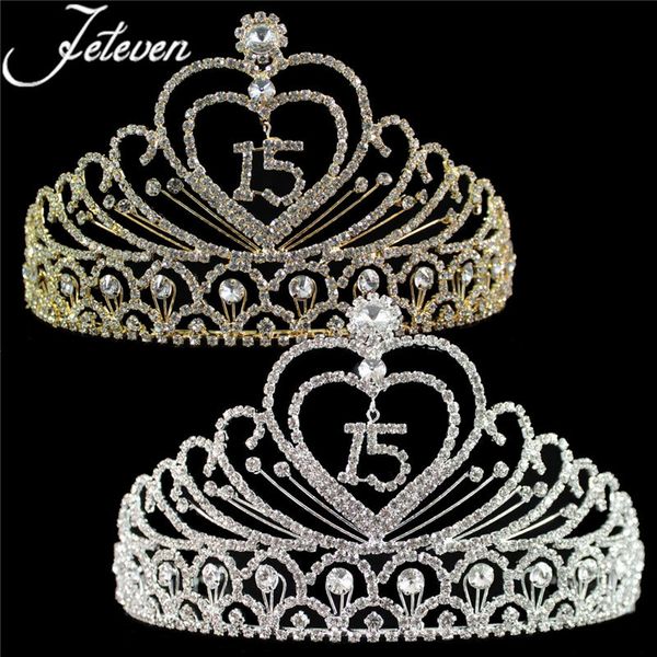 princess crystal rhinestone hair jewelry queen crowns 15th birthday wedding anniversary party prom girls bridal tiaras headband, Golden;white
princess crystal rhinestone hair jewelry queen crowns 15th birthday wedding anniversary party prom girls bridal tiaras headband, Golden;white