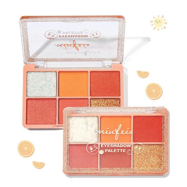 6-color minfei eyeshadow palette, waterproof gloss matte eyeshadow palette, metal makeup tslm1
6-color minfei eyeshadow palette, waterproof gloss matte eyeshadow palette, metal makeup tslm1