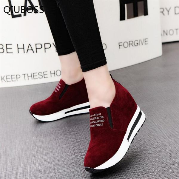 qiuboss 2018 new spring and autumn fashion casual shoes womanround suede slope with increased woman flats shoes woman 243, Black
qiuboss 2018 new spring and autumn fashion casual shoes womanround suede slope with increased woman flats shoes woman 243, Black