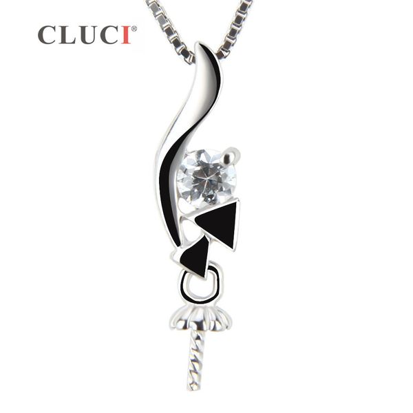 cluci women jewelry 18.8*4.6 mm 925 sterling silver pendant accessory charm pendant fitting, can stick pearl on
cluci women jewelry 18.8*4.6 mm 925 sterling silver pendant accessory charm pendant fitting, can stick pearl on