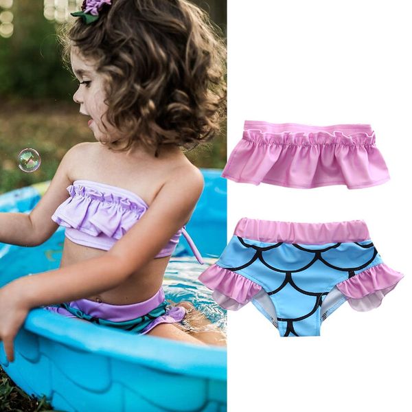 cute little girls two-piece mermaid swimsuit baby girl cartoon beachwear bathing suit swimwear mesh swimmers bikini set costume
cute little girls two-piece mermaid swimsuit baby girl cartoon beachwear bathing suit swimwear mesh swimmers bikini set costume