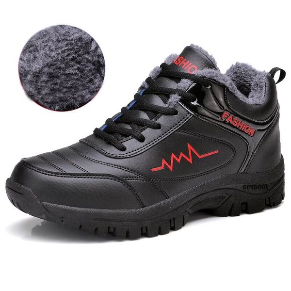 men winter boots shoes warm fashion sneakers 2019 winter outdoor men snow boots casual shoes botas de hombre, Black
men winter boots shoes warm fashion sneakers 2019 winter outdoor men snow boots casual shoes botas de hombre, Black