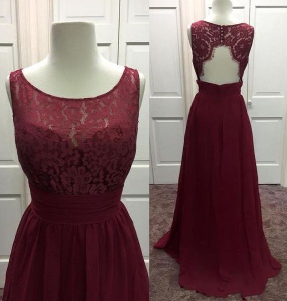 fashion burgundy lace bridesmaid prom dresses jewel neck keyhole back empire ruched long wedding guest evening formal dress, White;pink
fashion burgundy lace bridesmaid prom dresses jewel neck keyhole back empire ruched long wedding guest evening formal dress, White;pink