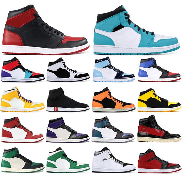 with socks mens 1 high og basketball shoes 1s banned spiderman homage to home chameleon lakers unc pine green sports sneakers 40-46
with socks mens 1 high og basketball shoes 1s banned spiderman homage to home chameleon lakers unc pine green sports sneakers 40-46