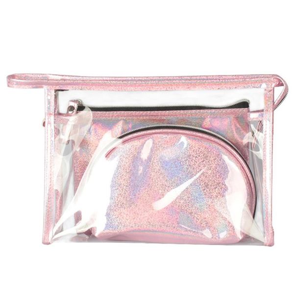 three-piece cosmetic storage bag set transparent candy cosmetic bag colorful toiletry waterproof for women
three-piece cosmetic storage bag set transparent candy cosmetic bag colorful toiletry waterproof for women