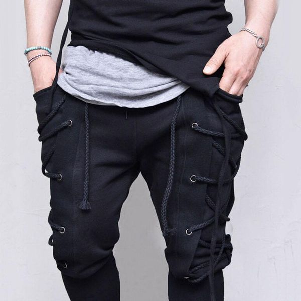 men hip hop cargo pants man patchwork overalls pants men solid color pocket waist straps, Black
men hip hop cargo pants man patchwork overalls pants men solid color pocket waist straps, Black