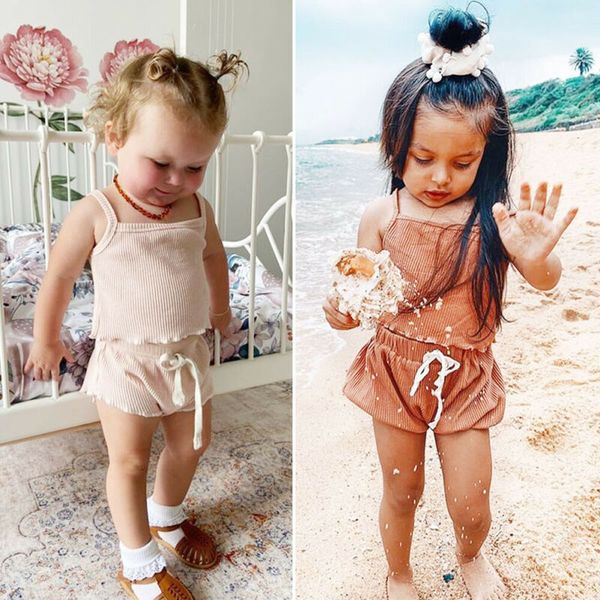 newborn toddler baby girl 2pcs set ice cream color summer clothes strap sleeveless vest drawstring shorts casual outfit, White
newborn toddler baby girl 2pcs set ice cream color summer clothes strap sleeveless vest drawstring shorts casual outfit, White