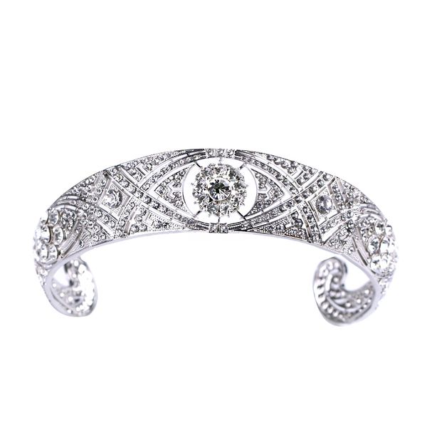 luxury silver crystal royal crowns tiaras princess bridal hair jewelry crystal diadem for women headbands wedding hair ornaments, Golden;white
luxury silver crystal royal crowns tiaras princess bridal hair jewelry crystal diadem for women headbands wedding hair ornaments, Golden;white
