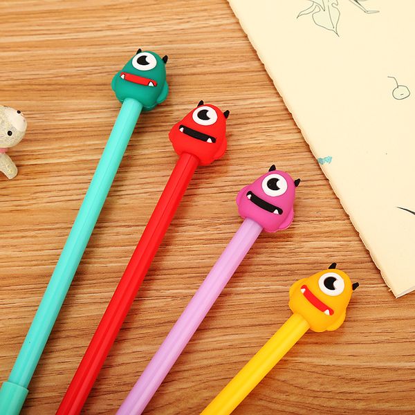 40 pcs/lot big eye monster gel pen 0.5 mm black ink signature pens stationery school office writing supplies promotional gift
40 pcs/lot big eye monster gel pen 0.5 mm black ink signature pens stationery school office writing supplies promotional gift
