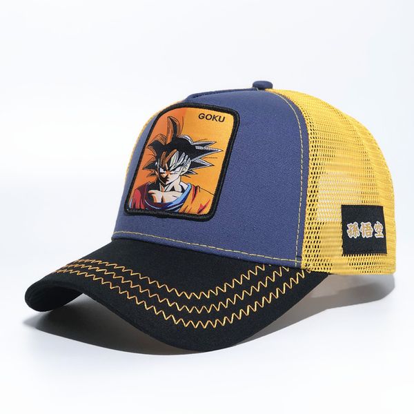 dracnball dragon ball z goku jump baseball cap trucker snapback hat adjustable goku kakarotto majin buu cosplay series embroidered caps, Blue;gray
dracnball dragon ball z goku jump baseball cap trucker snapback hat adjustable goku kakarotto majin buu cosplay series embroidered caps, Blue;gray