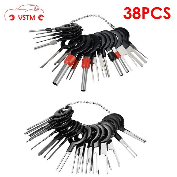 38pcs/set car pin extractor terminal removal tool set electrical wiring crimp connector removerhand tool kit
38pcs/set car pin extractor terminal removal tool set electrical wiring crimp connector removerhand tool kit