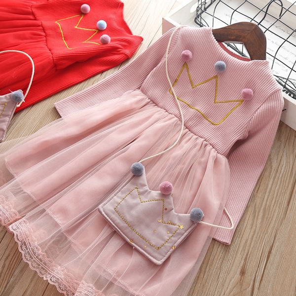 baby girls dress autumn spring clothing for children cotton princess dresses kids clothes with bag 0-4 years fashion tutu dress, Red;yellow
baby girls dress autumn spring clothing for children cotton princess dresses kids clothes with bag 0-4 years fashion tutu dress, Red;yellow