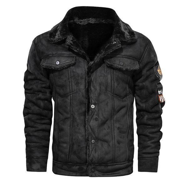 men leather jacket sheepskin jackets casual short black pockets 2019 autumn new quality turn-down collar coat for man leather
men leather jacket sheepskin jackets casual short black pockets 2019 autumn new quality turn-down collar coat for man leather