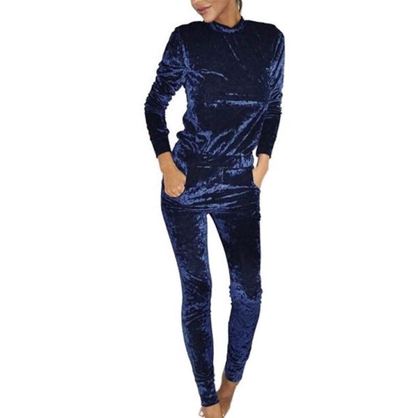 velvet women sets fashion long sleeve bodycon slim sweat suits hoodies tracksuit sweatshirt two piece trousers women fine, Gray
velvet women sets fashion long sleeve bodycon slim sweat suits hoodies tracksuit sweatshirt two piece trousers women fine, Gray