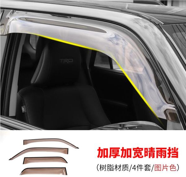 auto ventshade in-channel ventvisor side window deflector window visor, 4-piece fit for toyota 4runner 16-19
auto ventshade in-channel ventvisor side window deflector window visor, 4-piece fit for toyota 4runner 16-19