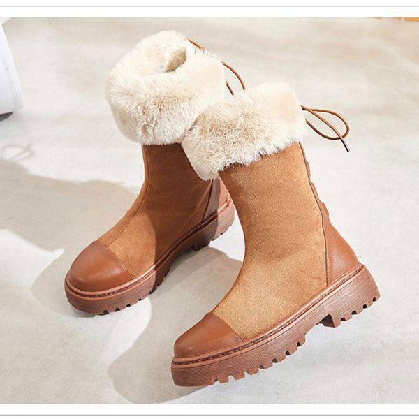 women boots autumn flock winter ladies fashion snow boots shoes platform flat zapatos de mujer c11-32, Black
women boots autumn flock winter ladies fashion snow boots shoes platform flat zapatos de mujer c11-32, Black