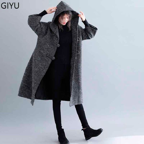 winter new 2019 vintage loose long sleeve wool blends thicken velvet cardigan windbreaker coat plus size wool coat women coats, Black
winter new 2019 vintage loose long sleeve wool blends thicken velvet cardigan windbreaker coat plus size wool coat women coats, Black