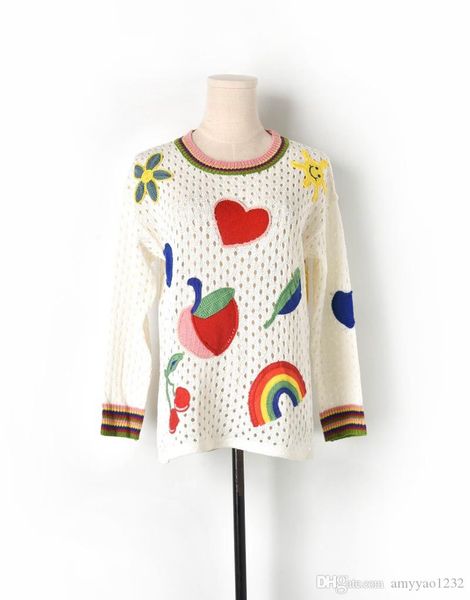 412 2019 crew neck long sleeve kint dress empire prom fashion women's pullover hollow out mingzhi, White
412 2019 crew neck long sleeve kint dress empire prom fashion women's pullover hollow out mingzhi, White