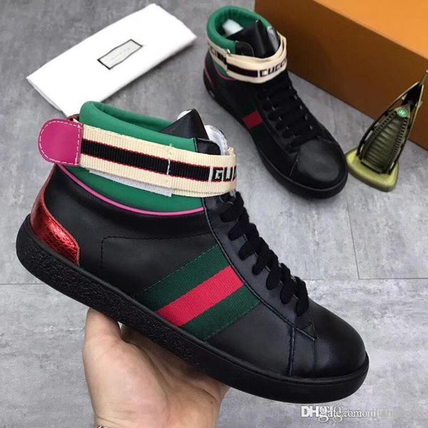 роскошные туфли мод теннисных кроссовки высокого, чтобы помочь моде плоских кроссовок мужских повседневной обуви кожаных кроссовок партии тр, Black
роскошные туфли мод теннисных кроссовки высокого, чтобы помочь моде плоских кроссовок мужских повседневной обуви кожаных кроссовок партии тр, Black