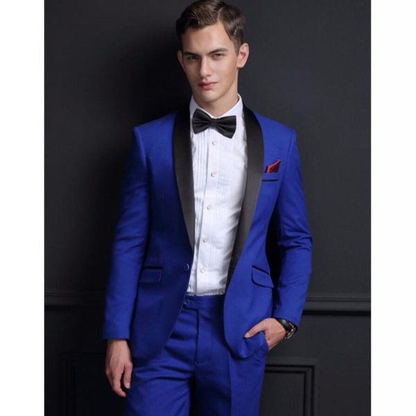 2018 blue men's suit (coat + pants + vest) custom new lang yanwei dress party party business suit 3 piece, White;black
2018 blue men's suit (coat + pants + vest) custom new lang yanwei dress party party business suit 3 piece, White;black