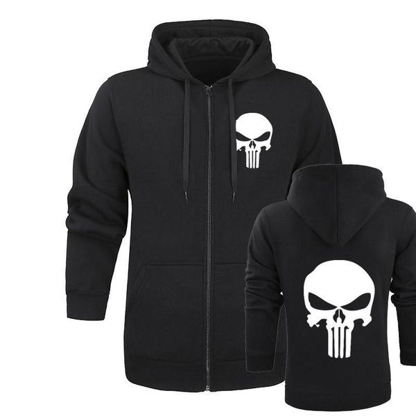 the punisher skull hoodies men zipper fitness casual fleece jacket harajuku sweatshirts drake halloween streetwear hoody homme size m-2xl, Black
the punisher skull hoodies men zipper fitness casual fleece jacket harajuku sweatshirts drake halloween streetwear hoody homme size m-2xl, Black