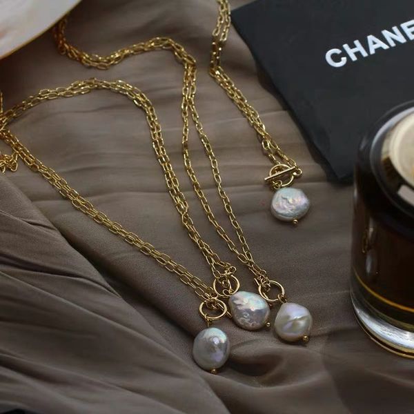 women custom made fashion pearl pendant necklace romantic baroque pearl tiny flaw wedding engagement jewelry pendant chain, Silver
women custom made fashion pearl pendant necklace romantic baroque pearl tiny flaw wedding engagement jewelry pendant chain, Silver