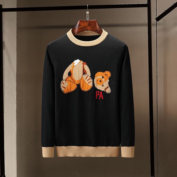 panda sweater 2019 fall teddy bear carton knitted sweaters men women long sleeve casual warm winter pullover, White;black
panda sweater 2019 fall teddy bear carton knitted sweaters men women long sleeve casual warm winter pullover, White;black