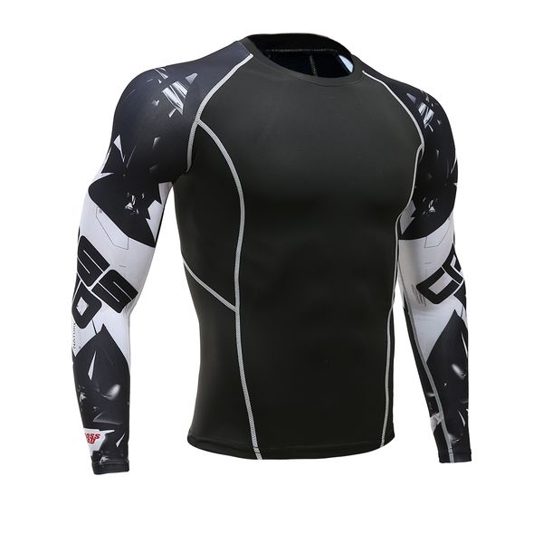 2019 new long-sleeved t-shirt sports men's quick-drying men's jogging fitness clothing fitness rashgard tights sweatshirt, Black;blue
2019 new long-sleeved t-shirt sports men's quick-drying men's jogging fitness clothing fitness rashgard tights sweatshirt, Black;blue