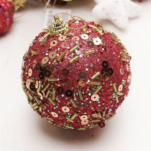 hristmas rhinestone glitter baubles balls xmas tree ornament decoration 8cm christmas decorations for home#25
hristmas rhinestone glitter baubles balls xmas tree ornament decoration 8cm christmas decorations for home#25