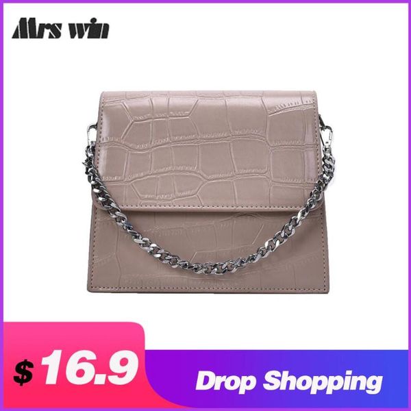 stone pattern small pu leather crossbody bags for women 2020 simple chain shoulder handbags female travel cross body bag
stone pattern small pu leather crossbody bags for women 2020 simple chain shoulder handbags female travel cross body bag