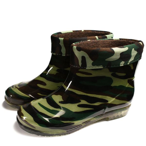 aleafalling winter women's suede slip-proof heat-preserving rain shoes labor women shoes short barrel rain boots water boots, Black
aleafalling winter women's suede slip-proof heat-preserving rain shoes labor women shoes short barrel rain boots water boots, Black