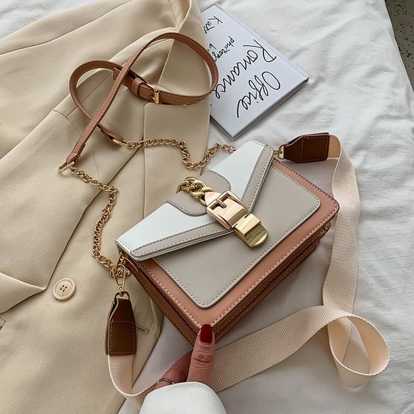 summer small fresh texture women's 2020 bag new fashion versatile chain wide shoulder belt women's single shoulder messenger bag
summer small fresh texture women's 2020 bag new fashion versatile chain wide shoulder belt women's single shoulder messenger bag