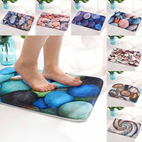 1pc bathroom shower mat stone style printing non-slip bedroom carpet kitchen door floor tapis soft tatami winter rug 40*60cm
1pc bathroom shower mat stone style printing non-slip bedroom carpet kitchen door floor tapis soft tatami winter rug 40*60cm