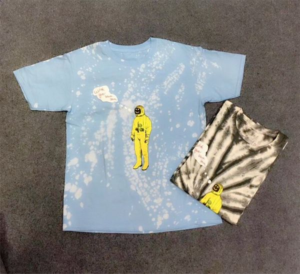 2019 tie dyeing travis scott astroworld tour astronaut tee t shirt hip hop men women aw short sleeve mens t-shirts, White;black
2019 tie dyeing travis scott astroworld tour astronaut tee t shirt hip hop men women aw short sleeve mens t-shirts, White;black