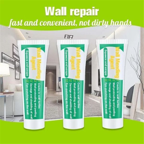 wall mending agent repair cream crack nail repairing quick drying for home kitchen
wall mending agent repair cream crack nail repairing quick drying for home kitchen