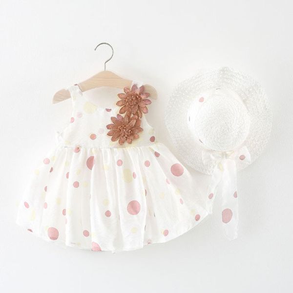 cute dot summer baby dress big bow sleeveless princess baby girl dress with hat a-line cotton infant dresses girl clothes, Red;yellow
cute dot summer baby dress big bow sleeveless princess baby girl dress with hat a-line cotton infant dresses girl clothes, Red;yellow