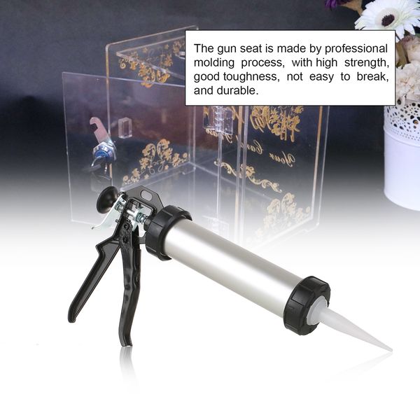 300ml aluminum alloy caulking gun glass glue gun flexible soft silicone gun for home improvement pneumatic caulking tool
300ml aluminum alloy caulking gun glass glue gun flexible soft silicone gun for home improvement pneumatic caulking tool