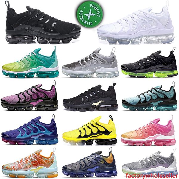 2020 size 13 sneakers tn plus all black triple white running shoes violet dip dye wolf grey cushion running shoes men women sports trainers
2020 size 13 sneakers tn plus all black triple white running shoes violet dip dye wolf grey cushion running shoes men women sports trainers